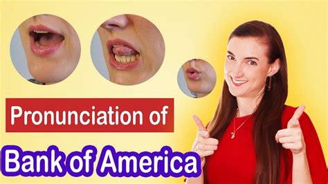 How To Pronounce Bank Of America American English Pronunciation Lesson