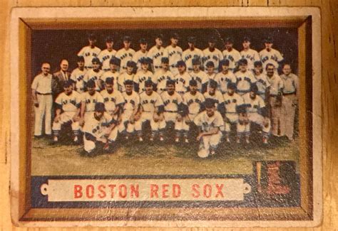 Vintage 1957 Topps Boston Red Sox Card 171 Gc Etsy