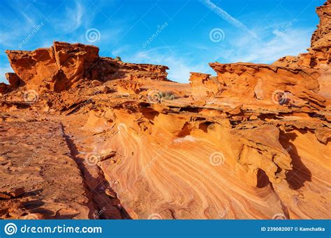 Little Finland Stock Image Image Of Layer Orange Eroded 239082007