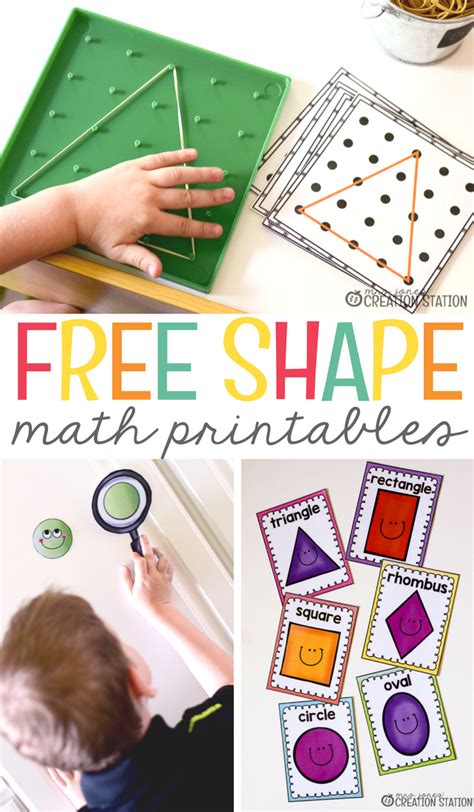 Shape Activities And Printables For Little Learners Mrs Jones