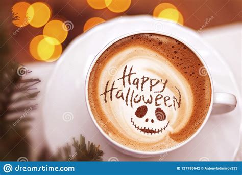 Best halloween coffee drinks from whip up some halloween inspired coffee drinks that will. Happy halloween coffee stock photo. Image of drink ...