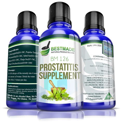 Prostatitis Supplement Bm126