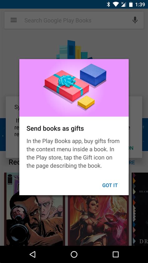 You probably have lots of questions, and this website is here to help answer those questions. You can now gift books and comics through the Play Books app