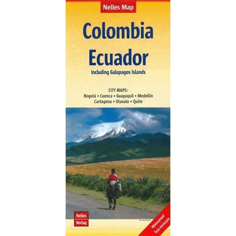 Colombia And Ecuador Map Nelles Guides And Maps