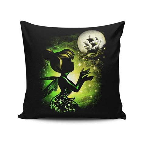 pixie dust throw pillow once upon a tee