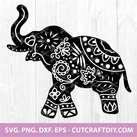 Mandala Elephant Svg File Free Svg Cut Files Svgde Dxf For Crafts My Xxx Hot Girl