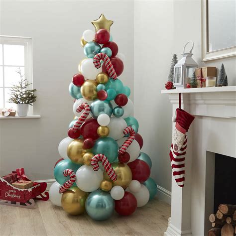 Candy Cane Balloon Christmas Tree By All Things Brighton Beautiful