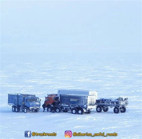 Siberian Trucker Siberianawfulroads в Instagram Landscape Of A