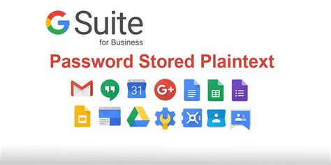 Since 2005 Some Google G Suite Passwords Were Stored In Plaintext