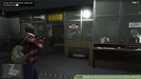 How To Play Grand Theft Auto 5 Story Mode With Pictures