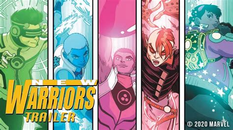 New Warriors Trailer Marvel Comics Youtube
