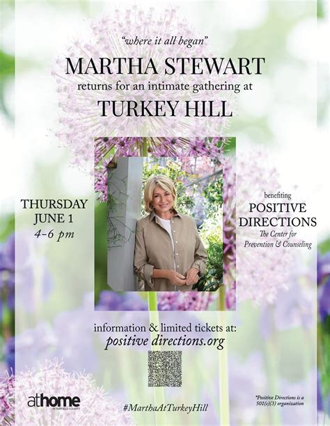 Jun 1 Fundraiser Benefiting Positive Directions Featuring Martha