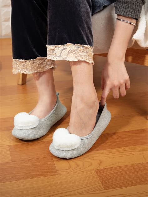 2 Pair Indoor Slippers House Shoes For Women Girl Cute Home Slippers Indoor Comfy Women Scuff