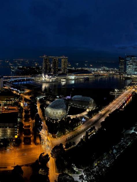 Singapore Night Bing Wallpaper Download