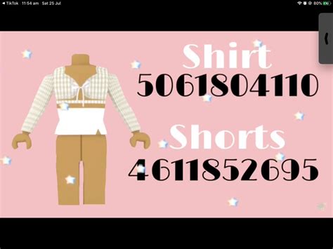 Bloxburg Codes Shorts Aesthetic Shirts And Pants Codes For Girls Hot Sex Picture