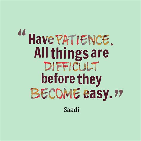 20 Patience Quotes And Sayings