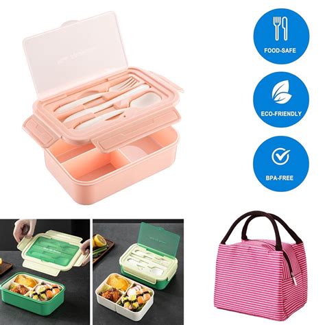 Pengxiang Bento Boxes For Adults 1400 Ml Bento Lunch Box For Kids