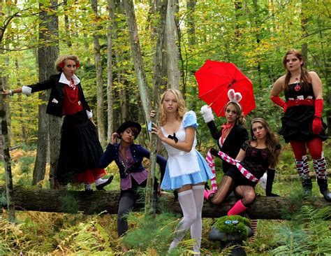 East Coast Artists Alice In Wonderland Themed Shoot