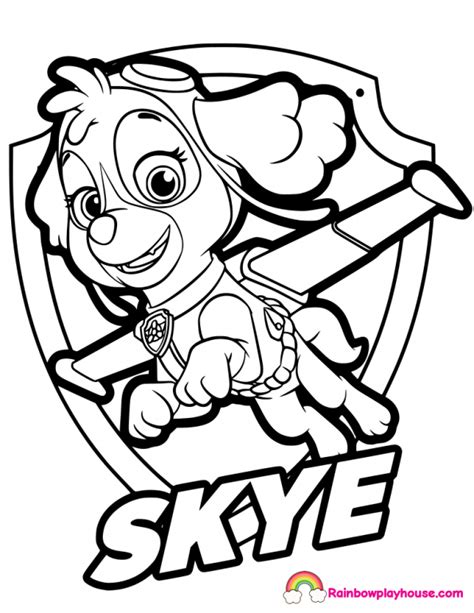 Free paw patrol coloring page to print 768×1024. Paw Patrol Easter Coloring Pages at GetDrawings | Free ...