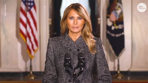 Melania Trump Gives Farewell Message Days Before Biden Inauguration