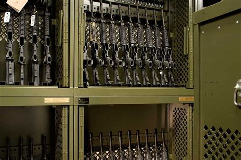 Weapons Storage Universal Weapons And Gear Racks Bradford Systems