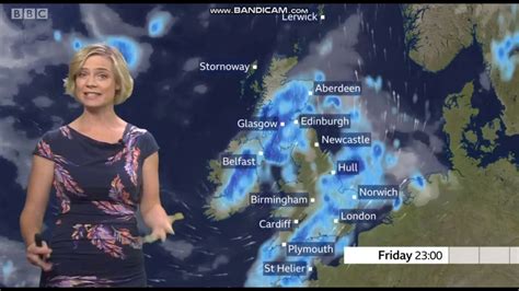 Sarah Keith Lucas Bbc Weather Th July Fps Youtube