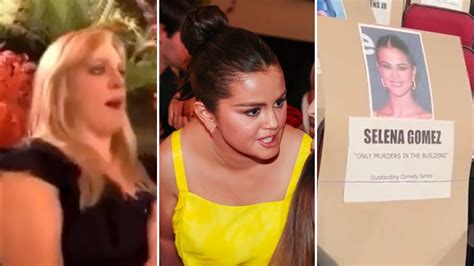 Emmy Awards Reporter Forgets To Mute Microphone Caught Saying Selena