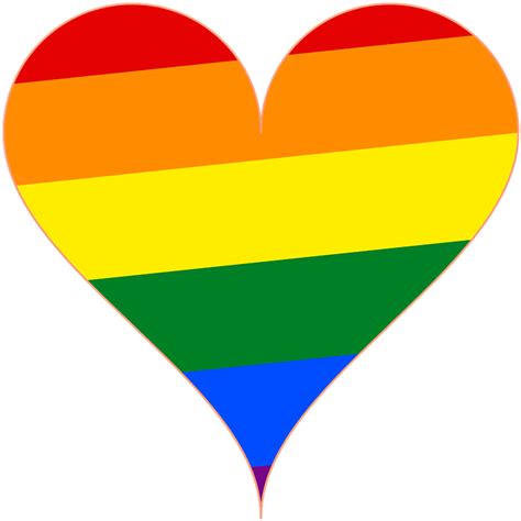 Lgbt Png Transparent Pride Flag Heart Clipart Full Size Clipart