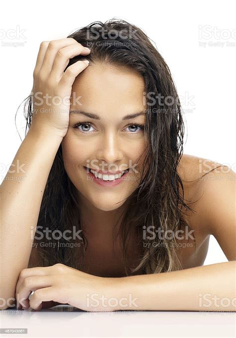 Woman With Wet Hair Stock Photo Download Image Now 20 24 Years