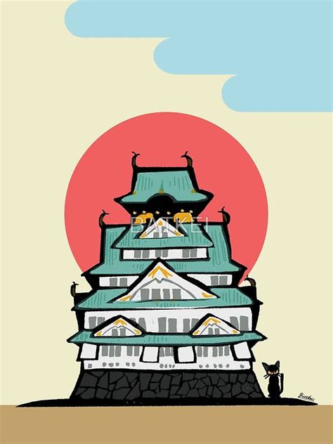 Osaka Castle Photographic Print By Batkei Castle Art Japan