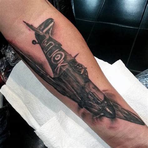 50 Airplane Tattoos For Men Aviation And Flight Ideas
