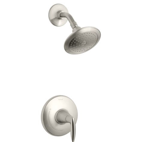 Amazon's choice for shower fixtures brushed nickel. Shop KOHLER Alteo Vibrant Brushed Nickel 1-Handle Shower ...