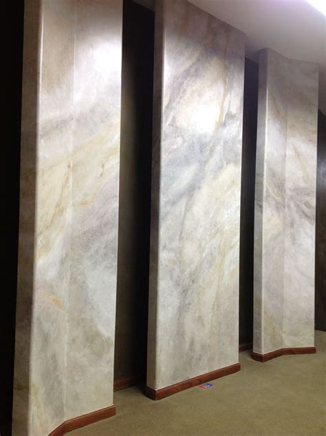 Elegant Faux Marble Sheetrock Panels