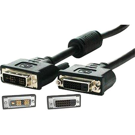 That means rgb, progressive video only and usually one to one pixel mapping. StarTech.com DVIDSMF15 15ft DVI-D Monitor Extension Cable ...
