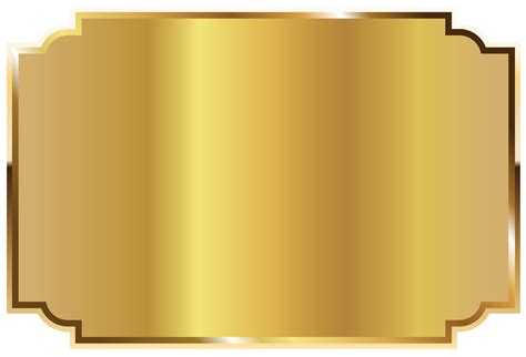 An Image Of A Gold Plate With A Blank Space For Your Text Or Image