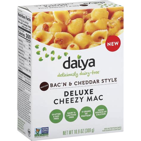 Daiya Cheezy Mac Deluxe Meatless Bac N Cheddar Style Grocery