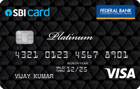 The yatra sbi credit card is a delight for travellers. Federal Bank SBI Visa Platinum Credit Card | Visa Platinum ...