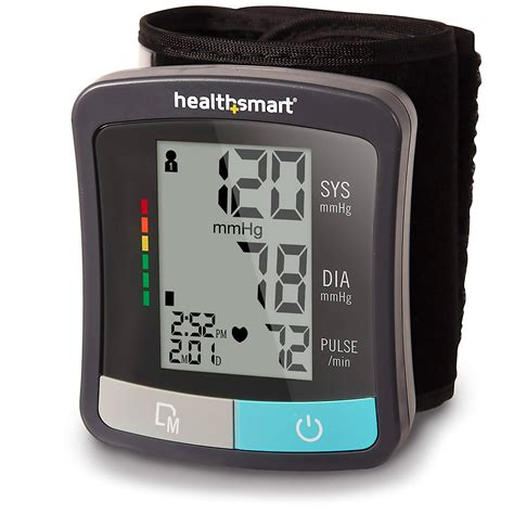 Mabis Healthsmart Wrist Cuff Digital Blood Pressure Monitor Carewell