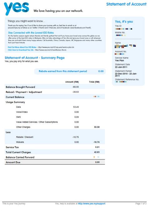 Tap the bill pdf to download, email or print. Yes Statement of Accounts details now fully viewable ...