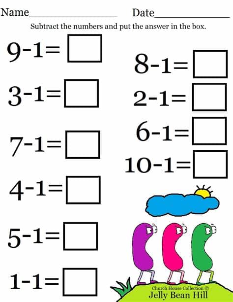 Church House Collection Blog: Easter Math Worksheets For Kids