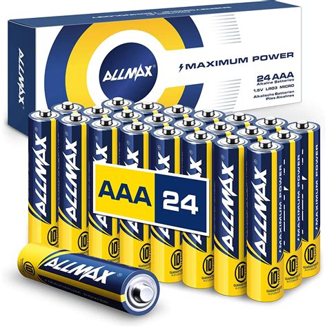 Allmax Max Power Energycircle Aaa Batteries 24 Count