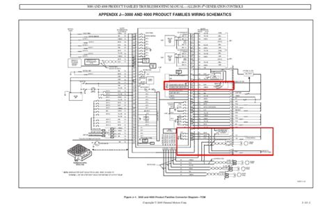 3200, 4200, 4300, 4400, 7300, 7400, 7500, 7600, 8500, 8600 series built after march 10, 2004 — electrical circuit diagrams transmission allison lct column shifter, p. Allison Retarder Temp Sensor Wiring Diagram