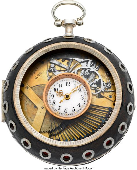 swiss rare and unique 1 4 hour repeater musical pocket watch with lot 61307 heritage auctions