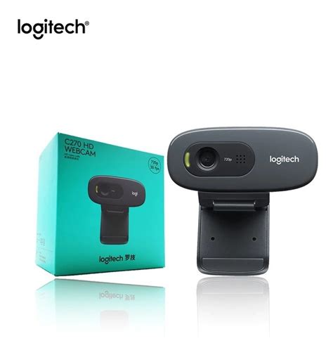 Webcam Logitech C270 Hd 720p 30fps Widescreen Com Microfone Mercado Livre