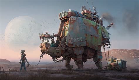 The Science Fiction Art Of Hamish Frater Sci Fi Illustrator