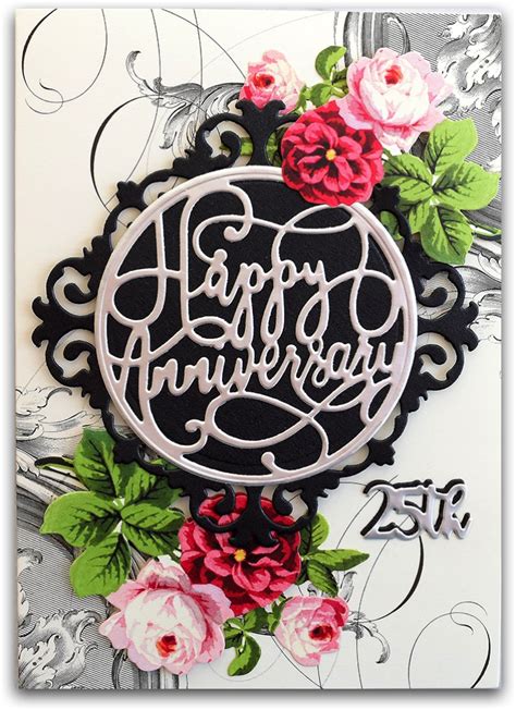 Anna Griffin® - Anniversary Die Set in 2020 | Anna griffin cards, Anna griffin, Craft day