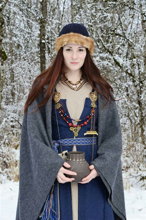 Úlfa Snjórdóttir Viking Woman Viking Garb Viking Dress Viking