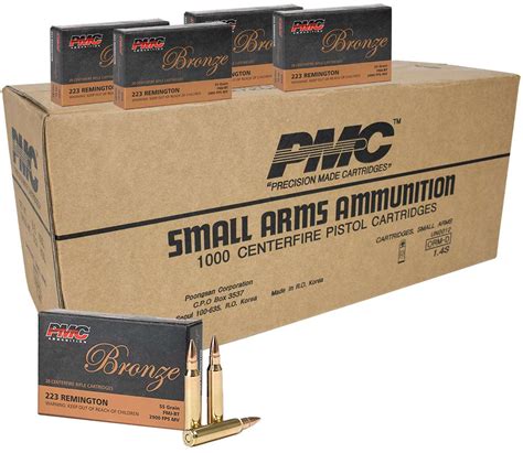 Pmc Bronze 55 Gr 223 Ammo For Sale Gunzonedeals