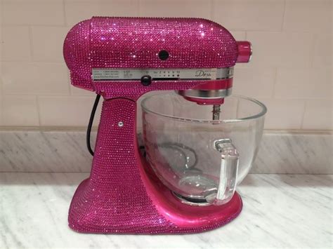 Pink Sparkly Mixer I Am Going To Have To Start A Kitaidmixer