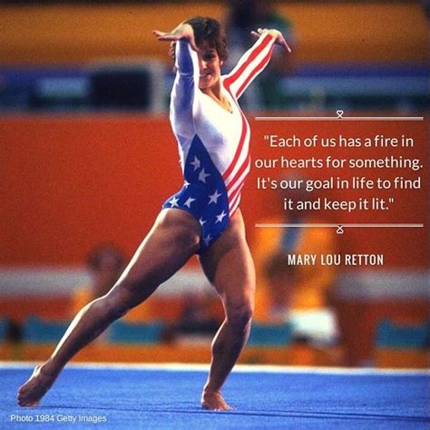 Quote By Mary Lou Retton 1984 Olympic All Around Champion Los Angeles Gymnastics Pictures